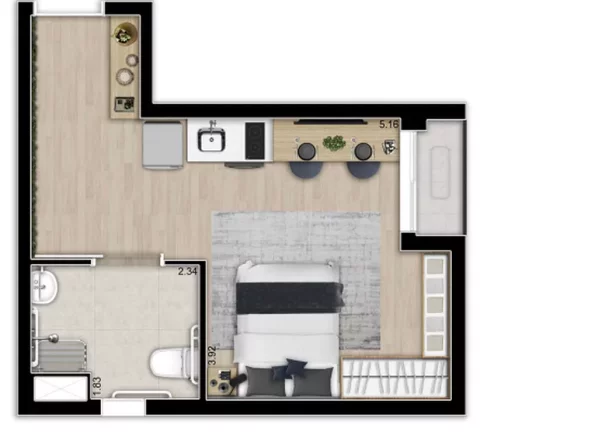 Imagem APARTAMENTO RESIDENCIAL em São Paulo - SP, Jardim Guedala