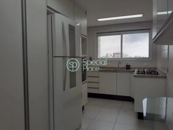 Imagem 162 metros 4 dormitórios 2 suítes 4 banheiros lavabo dependência de empregada + banheiro Apartame...