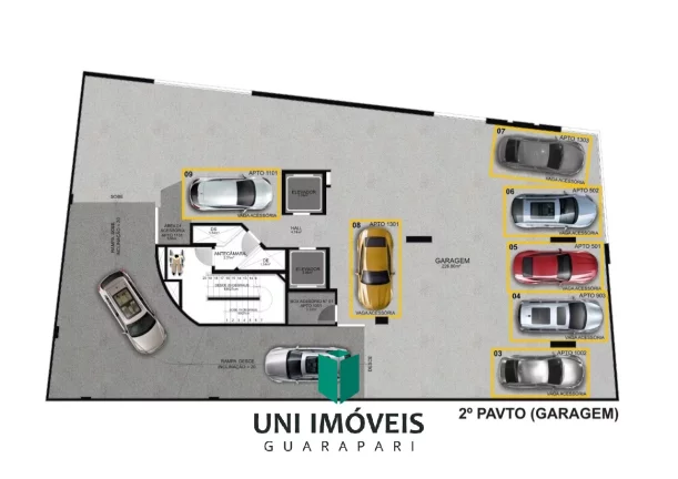 Imagem Lançamento exclusivo na Praia do Morro, apartamentos de 2 Quartos com Suíte, Vaga de Garagem e Lazer.