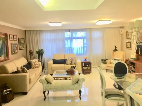 Imagem APARTAMENTO COM 4 DORMITÓRIOS À VENDA, 180 M² POR R$ 960.000,00 - PONTA DA PRAIA - SANTOS/SP