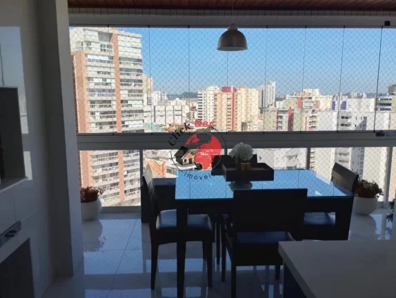Imagem Lindo apartamento à venda bem localizado em andar médio, no bairro Centro, São Bernardo do Campo com 3 suítes, 2 vagas, 138 m².