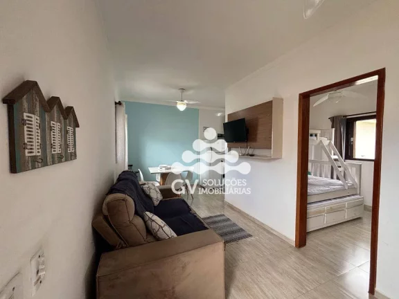 Imagem Apartamento com 2 dormitórios à venda, 50 m² por R$ 300.000,00 - Maranduba - Ubatuba/SP