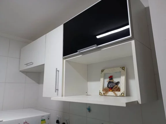 Imagem Apartamento com 2 dormitórios para alugar, 50 m² por R$ 1.942/mês - Parque Erasmo Assunção - Santo André/SP