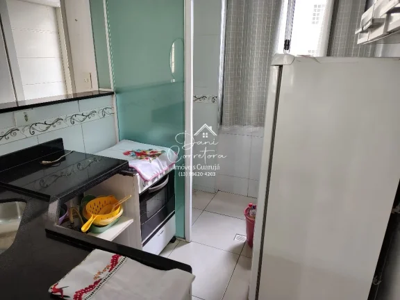 Imagem Imperdível oportunidade: Apartamento à venda em Guarujá-SP, Pitangueiras, 2 quartos, 1 suíte, 2 salas, 1 banheiro, 1 vaga, 55m².