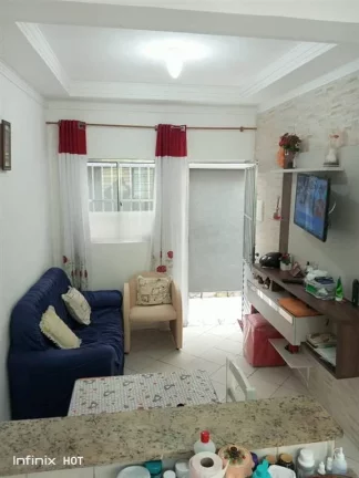 Imagem Casa de Condomínio com 2 dorms, Mirim, Praia Grande - R$ 255 mil, Cod: 2560