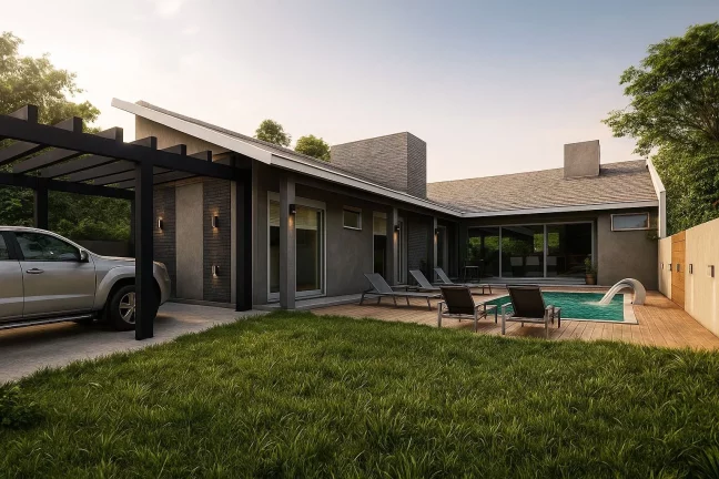 Imagem Casa à venda em Balneário Gaivota, Village Dunas Norte, com 3 quartos, 119,5m²
