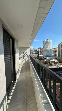 Imagem Apartamento de 2 Dormitórios com suítes no bairro Guilhermina - Praia Grande