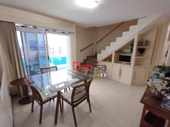 Imagem Cobertura com 3 dormitórios à venda, 220 m² por R$ 1.500.000,00 - Centro - Cabo Frio/RJ