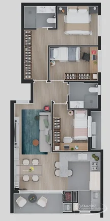 Imagem Apartamento Em Construção em Saguaçu - Joinville