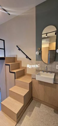 Imagem Studio com 1 dormitório para alugar, 22 m² por R$ 3.600/mês - Perdizes - São Paulo/SP