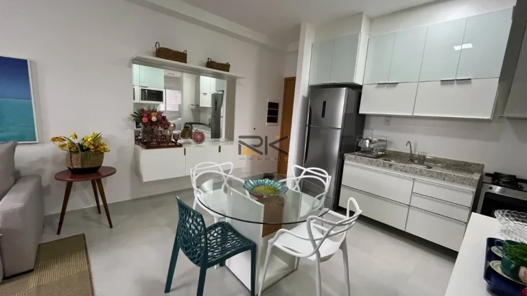 Imagem APARTAMENTO PRAIA GRANDE com 2 dormitórios sendo 1 suíte,1 vaga de garagem,sala 2 ambientes,varanda gourmet com churrasqueira