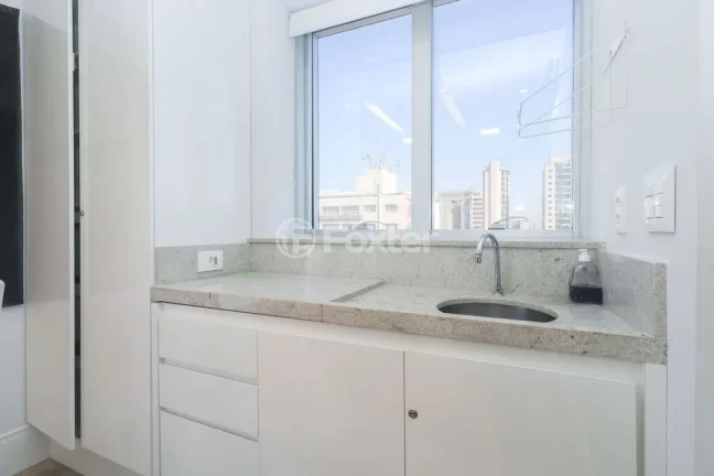 Imagem Conjunto Comercial 42M², 2 Salas, 2 Banheiros, 1 Vaga, Sacada, Copa, Armários Cozinha, Banheiros, Área de Serviço, Split.