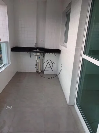 Imagem Apartamento para Locação em Mongaguá, vila atlantica, 2 dormitórios, 1 suíte, 2 banheiros, 1 vaga