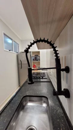 Imagem Apartamento com 2 dormitórios à venda, 50 m² por R$ 450.000 - Itaguá - Ubatuba/SP