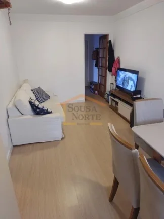 Imagem Apartamento, 2 dormitórios, sendo 1 suíte, sala para 2 ambientes, sacada, cozinha com armários, 2...