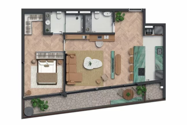 Imagem APARTAMENTO RESIDENCIAL em São Paulo - SP, Jardim Paulista