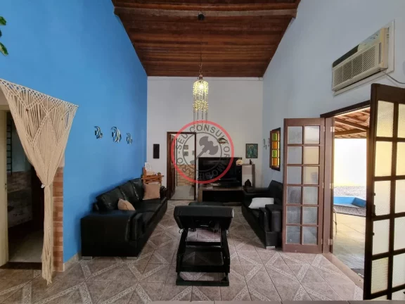 Imagem CASA TERREA, 3 QUARTOS SENDO 2 SUITES ,PISCINA, AREA GOURMET, GARAGEM,LAVANDERIA E CANIL