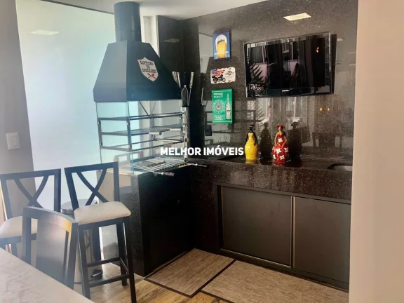 Imagem Casa Alto Padrão a venda em Condominio Fechado com 04 suítes e 03 vagas.
