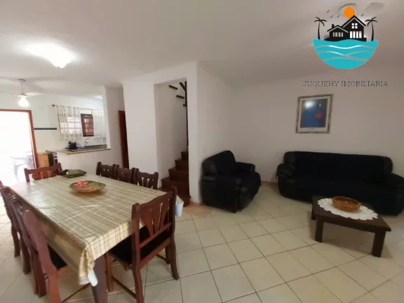 Imagem Aluguel para Temporada em Juquehy com, 3 dormitórios, 1 suíte, 250m da praia - Acomodação máx. 10 pessoas | Juquehy Imobiliária