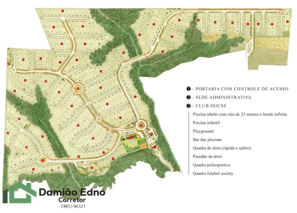 Imagem TERRENO NO CONDOMÍNIO TERRAS DA ALVORADA ITUPEVA SP