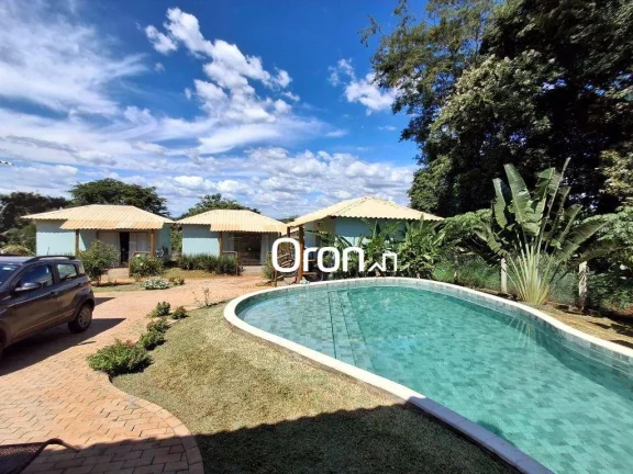 Imagem Chácara com 5 dormitórios à venda, 1540 m² por R$ 1.250.000,00 - Portal do Cerrado - Bela Vista de Goiás/GO