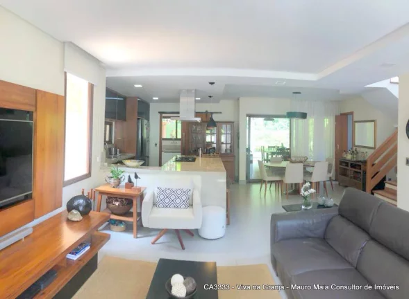 Imagem Cond. Villas do Sol (Fazendinha) - 3 suítes, varanda gourmet, jardim!