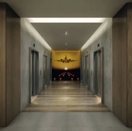 Imagem Salas comerciais modernas e bem desenhadas, a 200 m do embarque do Aeroporto de Congonhas. Neste lan...
