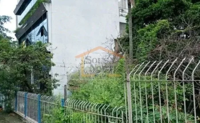 Imagem Terreno com casa antiga, 1187mÂ², com 25mÂ² de frente. 
Ãrea de grande visibilidade, ideal para imÃ...