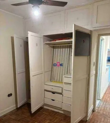 Imagem Apartamento com 1 dormitório para alugar, 35 m² por R$ 2.700/mês - Boqueirão - Santos/SP