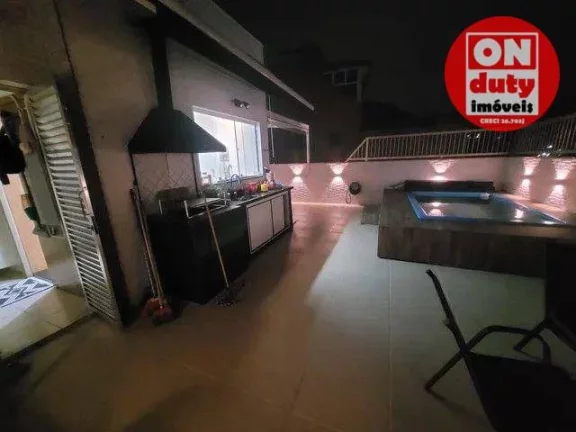Imagem Cobertura com 3 dormitórios à venda, 212 m² por R$ 670.000,00 - Jardim Três Marias - Guarujá/SP