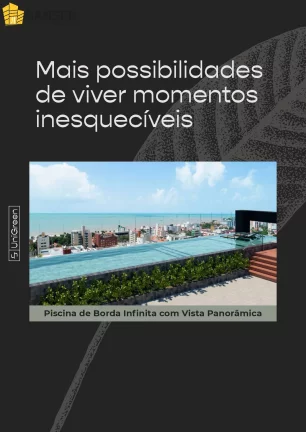 Imagem APARTAMENTOS COM 01 E 02 SUÍTES E VARANDA GOURMET EM MANAÍRA