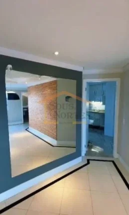 Imagem Apartamento 145 m², 3 dormitórios sendo 3 suítes, closet e home office, 5 banheiros, ampla sala, ...