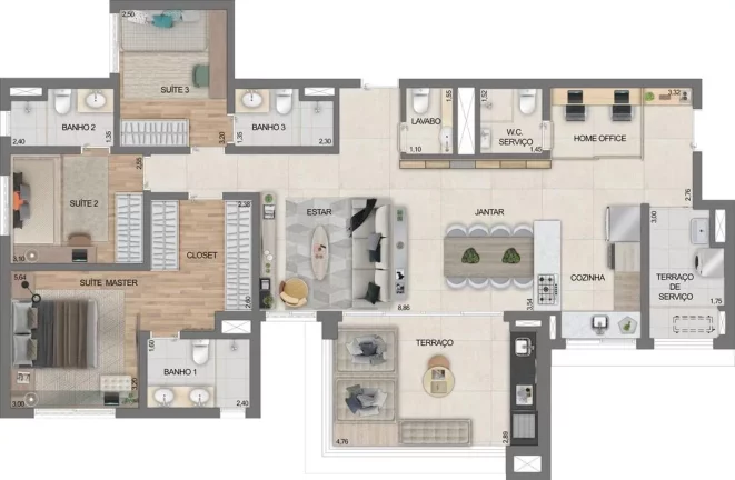 Imagem Apartamento à venda no bairro Mooca - São Paulo/SP