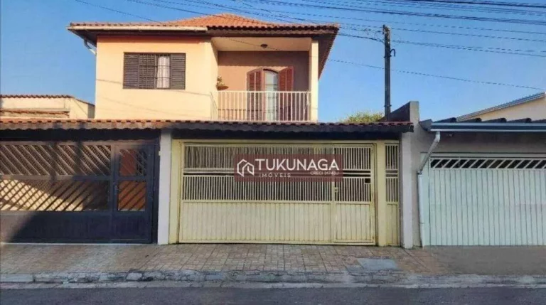 Imagem Sobrado com 3 dormitórios à venda, 167 m² por R$ 690.000 - Cidade Jardim Cumbica - Guarulhos/SP