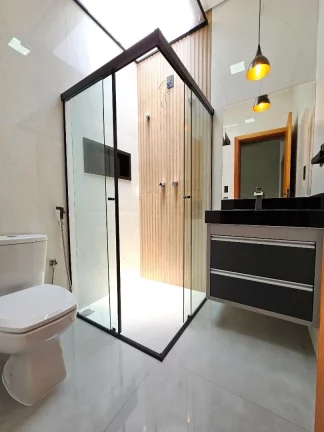 Imagem Casa com quintal fundo área verde e 3 dormitórios à venda, 152 m² por R$ 1.300.000 - Condomínio Fechado - Indaiatuba/SP