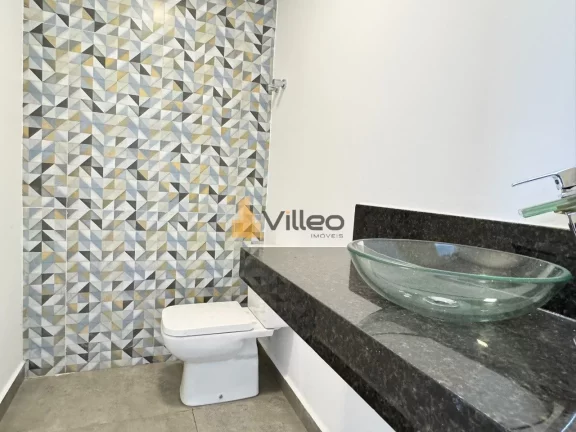 Imagem Descubra uma residência que redefine o conceito de morar bem. Esta casa térrea de 206 m², localiz...