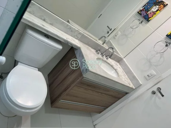 Imagem Apartamento impecável em condomínio requisitado em SBC. São 94m² de área privativa, 3 dormitór...