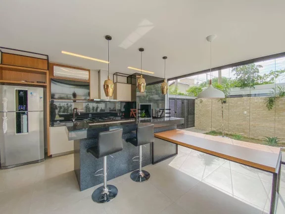 Imagem Sobrado Alto Padrão com 4 dormitórios à venda, 358 m² por R$ 4.500.000 - Condomínio Residencial Duas Marias - Indaiatuba/SP