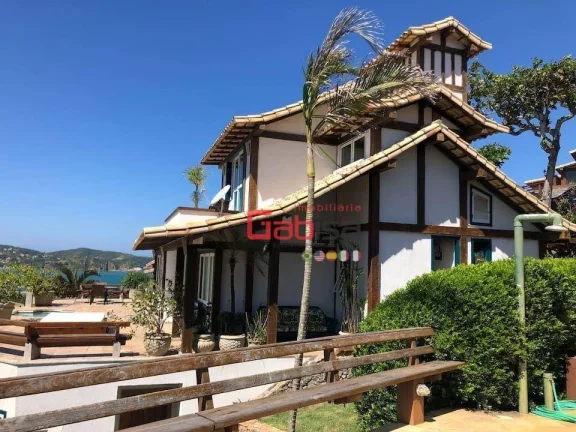 Imagem Casa com 4 dormitórios à venda, 380 m² por R$ 3.750.000,00 - Geribá - Armação dos Búzios/RJ