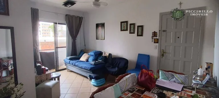 Imagem Apartamento com 2 dormitórios à venda, 64 m² por R$ 270.000,00 - Aviação - Praia Grande/SP