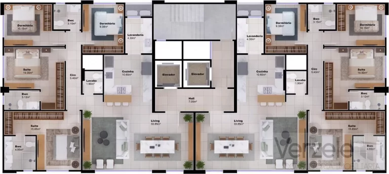 Imagem Apartamento 4 ou + dormitórios para Venda em Balneário Camboriú / SC no bairro Centro