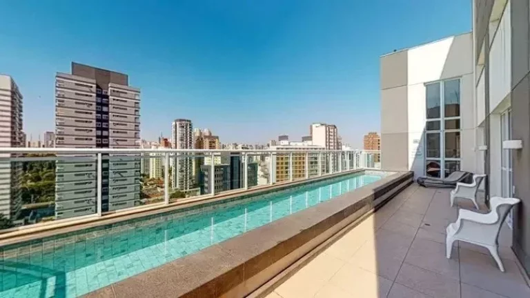 Imagem Apartamento para Locação em São Paulo, Pinheiros, 1 dormitório, 1 suíte, 2 banheiros, 1 vaga