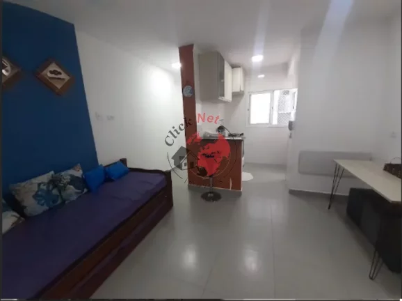 Imagem Apartamento á 100m2 da Praia ,2 dorm, 1 suíte, varanda vista para o mar ,1 vagas, 75 m2,bairro Guilhermina,Praia grande