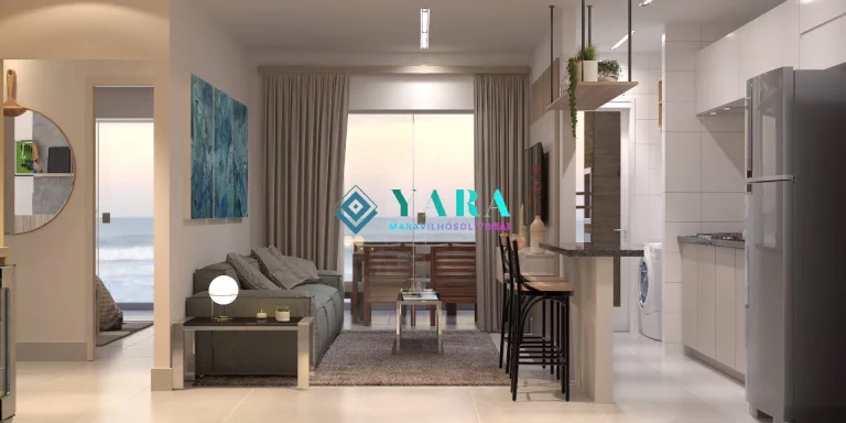 Imagem Saint Barth Lindo Apartamento No coração de Ubatuba, na praia Grande.