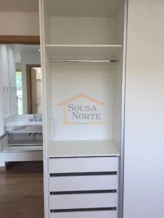 Imagem Apartamentos com 49 m², dispõe de 1 dormitório, sala com terraço gourmet, cozinha americana, ban...