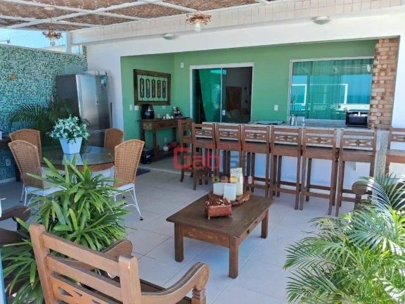 Cobertura com 4 dormitórios à venda, 456 m² por R$ 3.400.000 - Algodoal - Cabo Frio/RJ