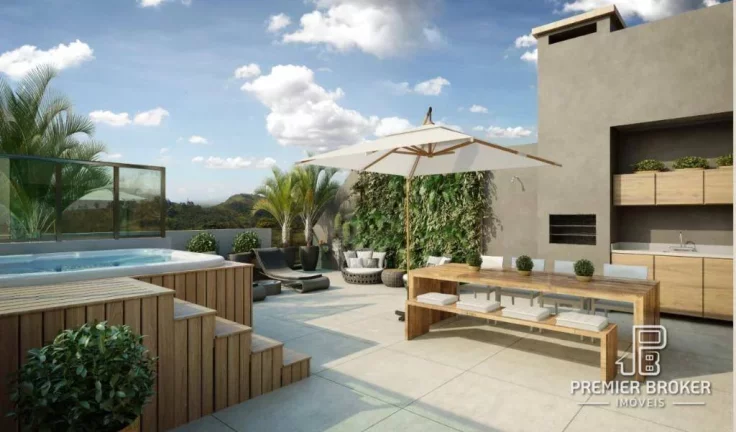 Imagem Apartamento com 3 dormitórios à venda, 76 m² por R$ 560.000,00 - Ermitage - Teresópolis/RJ