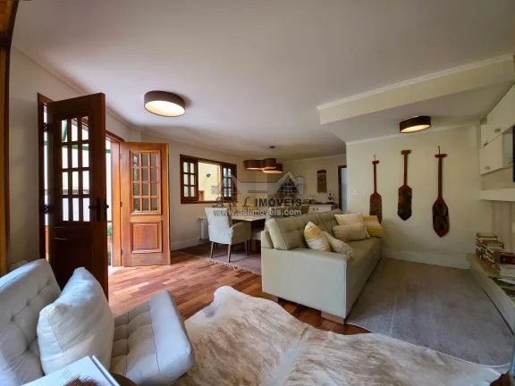 Casa à venda Campos do Jordão condomínio fechado estilo alpino 4 dormitório