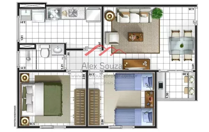 Imagem Apartamento para Venda em Sumar?(C) / SP no bairro Jardim Santa Terezinha (Nova Veneza)