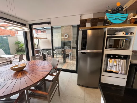 Imagem Imóveis a Venda em Juquehy, Locação Temporada na Rua da Praia em Juquehy com 4 suítes e 200m² de área construída | Juquehy Imobiliária